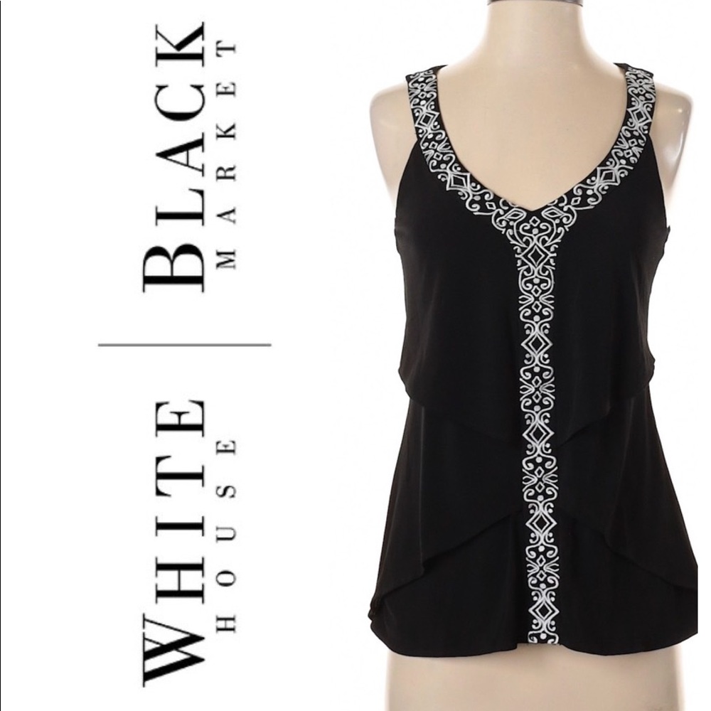 White House Black Market Sleeveless Top XS